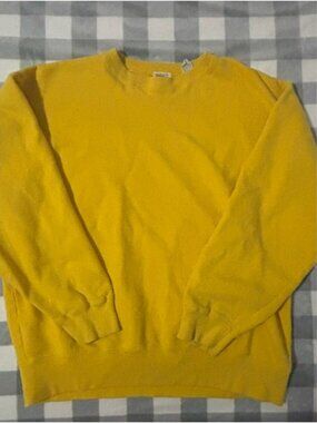 GAP  Bright Mustard Crewneck Sweater